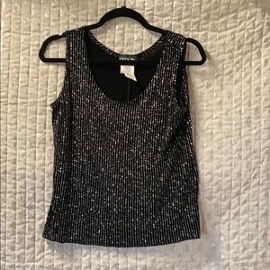 Dressy combo with shimmer sequins